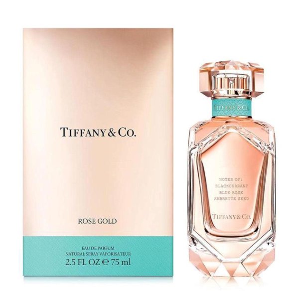 Tiffany Rose Gold Eau de Parfum Spray for Women, 2.5 Ounce