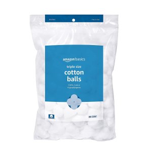 Amazon Basics Cotton Balls, 200ct, 1-Pack