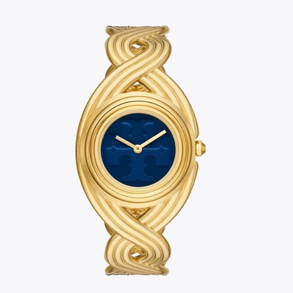 Miller Braided Watch, Gold-Tone Stainless SteelSession is about to end