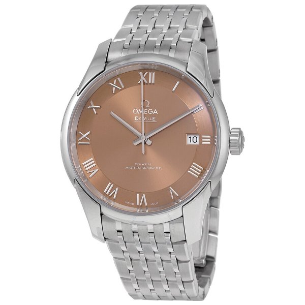 De Ville Hour Vision Automatic Chronometer Bronze Dial Men's Watch 433.10.41.21.10.001