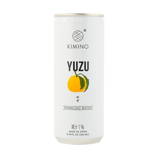 KIMINO柚子气泡水 果汁1%添加 250ml