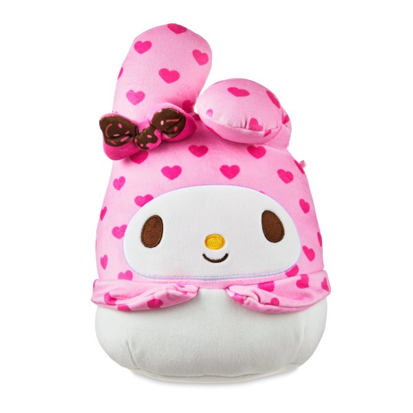 s Official Plush 8 inch White and Pink My Melody - Child's Ultra Soft Stuffed Plush Toy