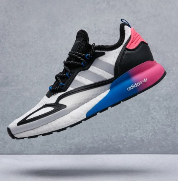 Men's ZX 2K Boost Running Sneakers from Finish Line