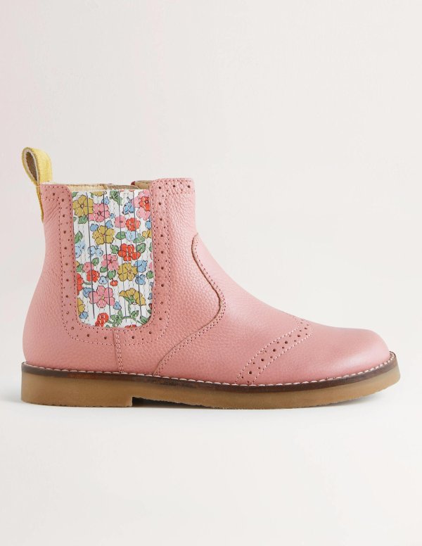 Chelsea Boots (Girls) - Pink | Boden US