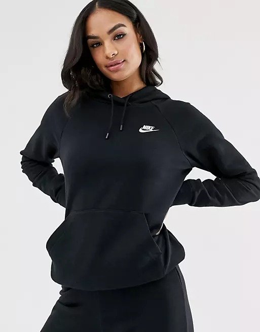 Essentials hoodie in black | ASOS