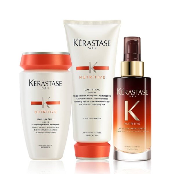Nutritive Slightly Dry Hair Care Set | Kerastase