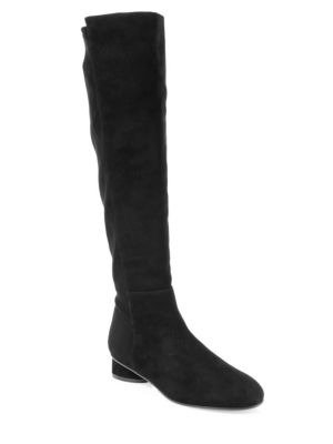 Brooke Suede Knee-High Boots