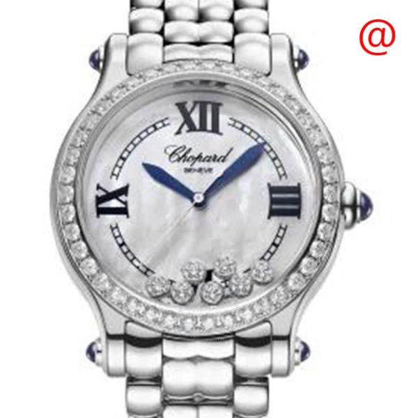 Happy Sport Automatic Diamond Mother of Pearl Dial Ladies Watch 278610-3002