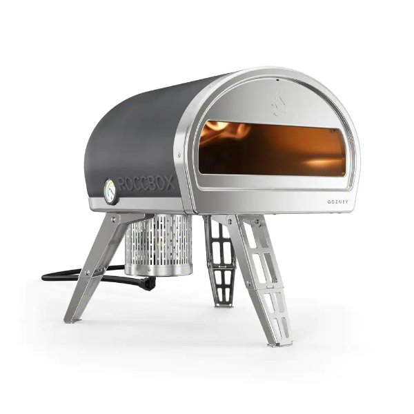 GOZNEY Roccbox Propane Outdoor Pizza Oven 14 in. Grey