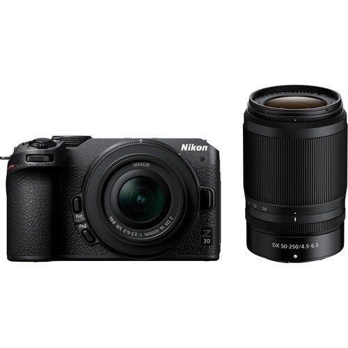 Z30 Mirrorless Camera with 16-50mm and 50-250mm Lenses