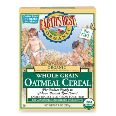 ® Organic 8 oz. Whole Grain Oatmeal Cereal