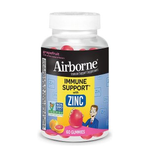 Airborne 锌保健品软糖 60粒 提升免疫力