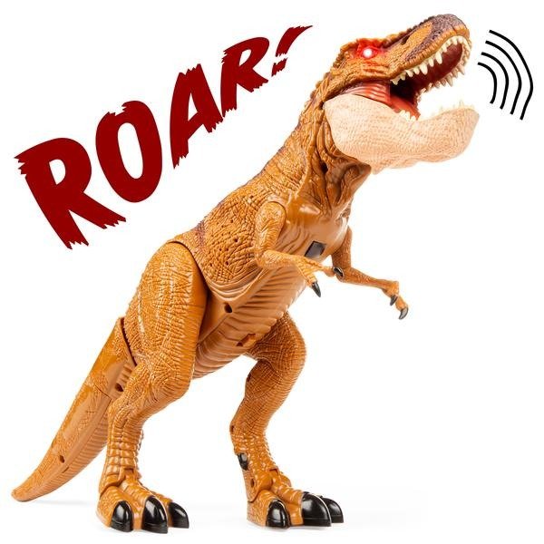 21in Kids Walking RC Remote Control T-Rex Dinosaur Toy w/ Lights