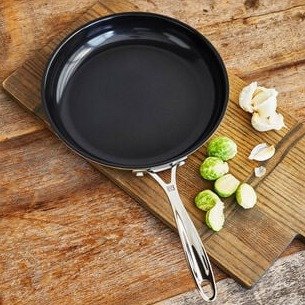 Clad X3 10-inch, 18/10 Stainless Steel, Non-stick, Frying pan