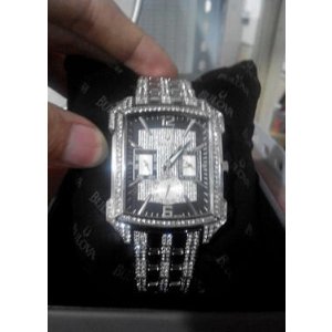Bulova Crystal Men's Quartz Watch 96C108