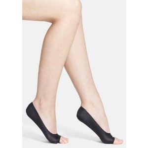 Peep Toe Liner Socks @ Nordstrom