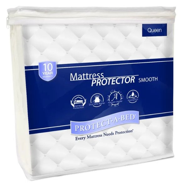 Protect-A-Bed Smooth King Mattress Protector