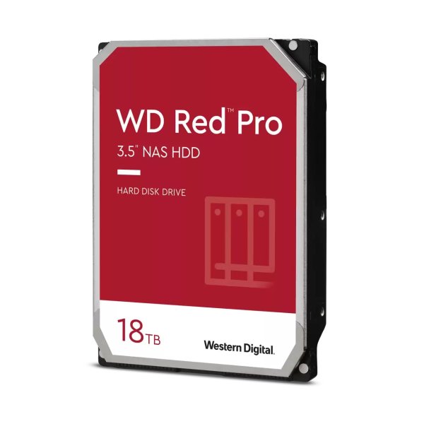 Red Pro 18TB 7200 RPM 512MB NAS机械硬盘 2个