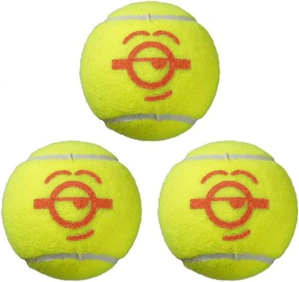 WILSON Minions Youth Tennis Balls - Stage 1, 2, and 3