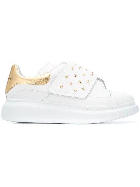 studded strap classic sneakers