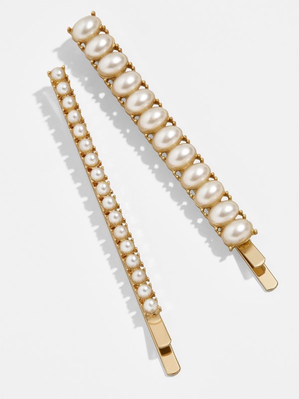 Dalya Pearl Hair Pin Set of 2