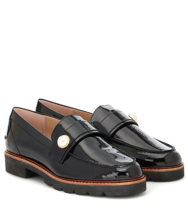 Manila patent leather loafers