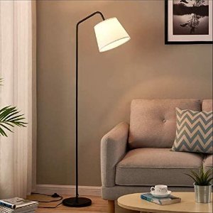 Hong-in LED Floor Lamp, Modern Standing Lamp with Arc Design