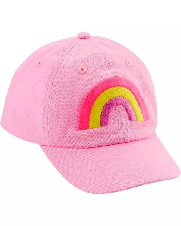 Embroidered Rainbow Baseball Hat