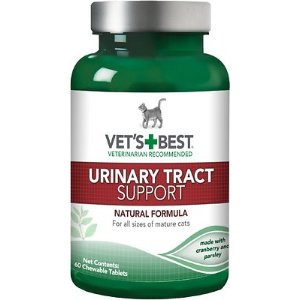 Vet's Best Urinary Tract Support Cat Supplement, 60 count 