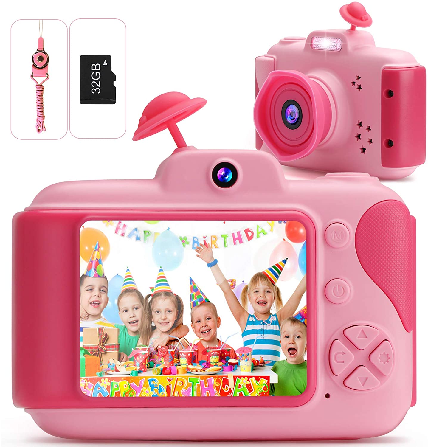 2.5 inch IPS屏儿童相机，32G内存
