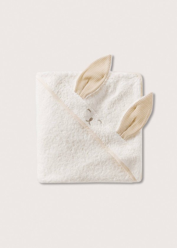 可爱小兔纸浴巾