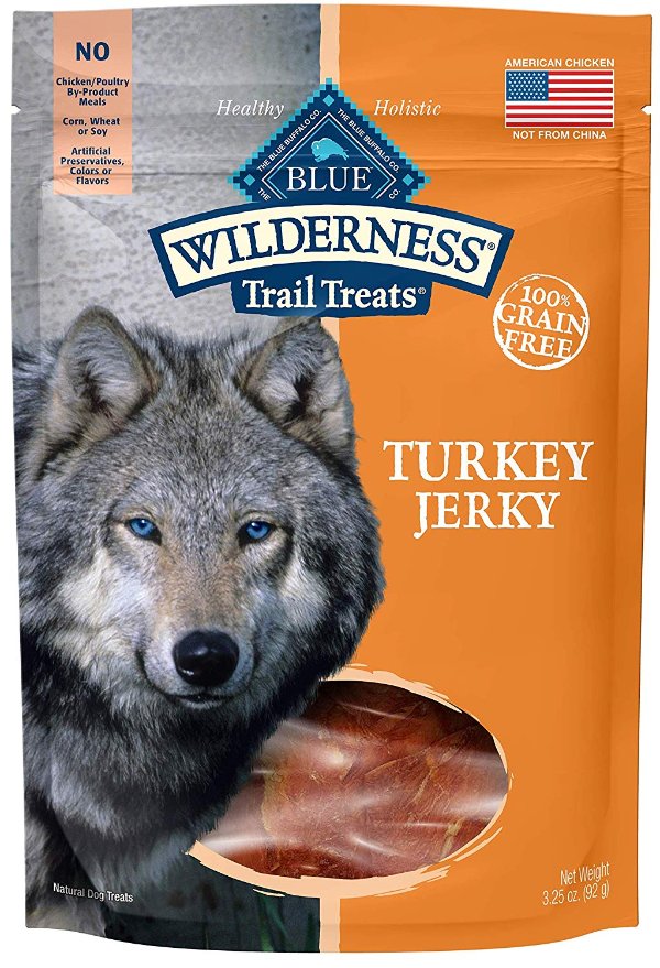 Grain-Free Turkey Dog Jerky Treats, 3.25 oz