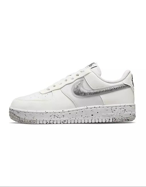 Air Force 1 Crater W sneakers in sail/summit white