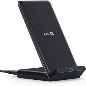 Anker Wireless Charger, PowerWave Stand, Qi-Certified for iPhone