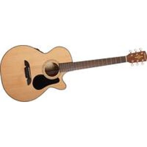 Alvarez RF16CE Regent Series Folk/OOO Size Acoustic-Electric Cutaway Guitar Natural Folk