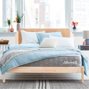 The Allswell Luxe Hybrid & The Supreme Mattress on Sale