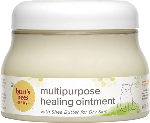 Healing Ointment, Face & Body Skin Care, Moisturizing with Shea Butter, 100% Natural, 7.5 Ounce