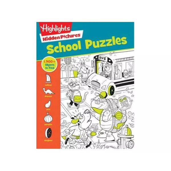 School Puzzles Highlights 找找看