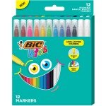 ® Kids Coloring Markers, Magical Effects, Assorted Colors, Pack Of 12 Markers Item # 8792912