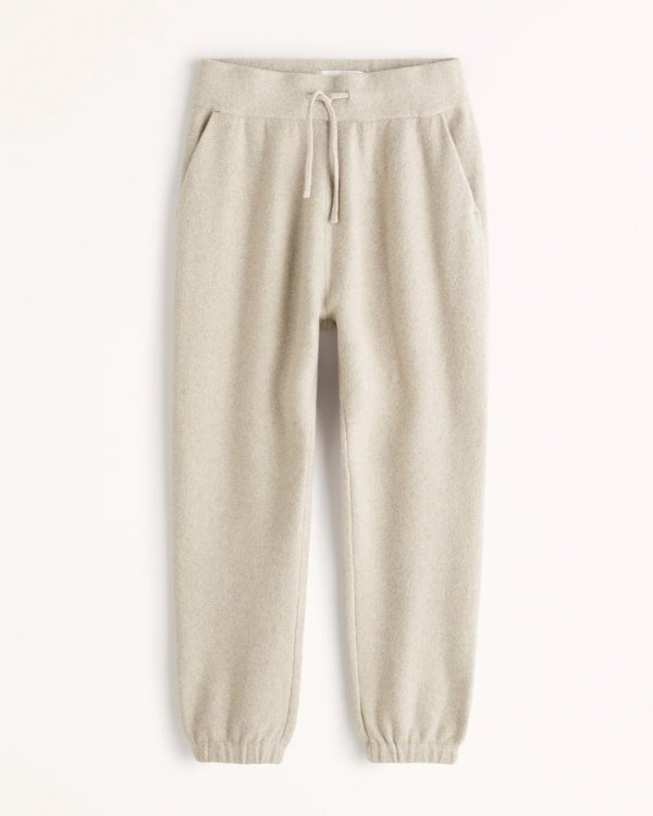 Men's Cinched Sweater Joggers | Men's 25% Off Select Styles | Abercrombie.com