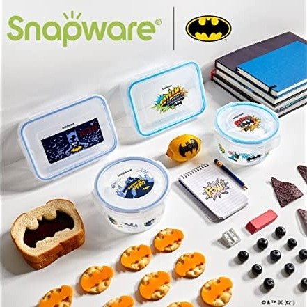 Snapware® Food Storage 8-pc Batman Plastic Container Storage Set