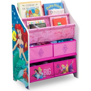 Disney Princess Book and Toy Organizer