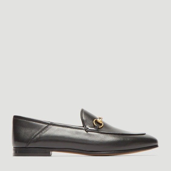 Brixton Leather Loafer in Black | LN-CC