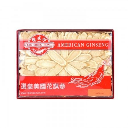 TAK SHING HONG American Ginseng Slice TS-AAA 6oz(170.25g)