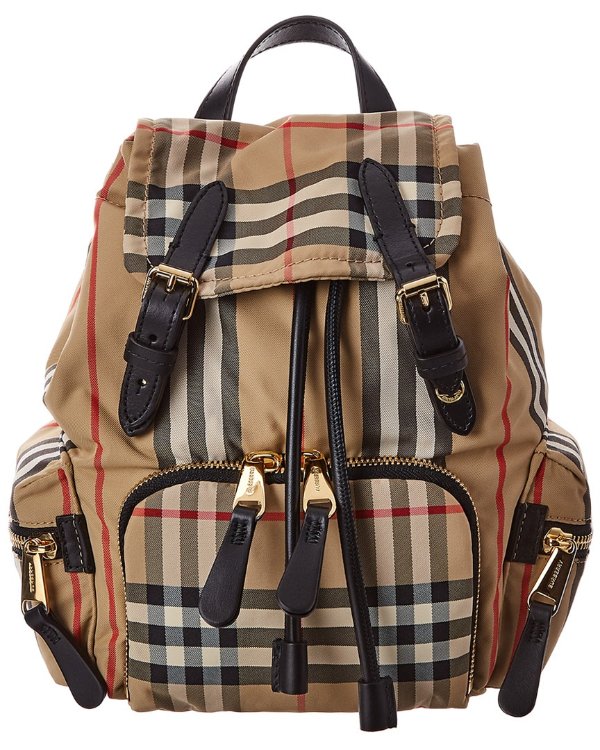 Small Vintage Check Backpack