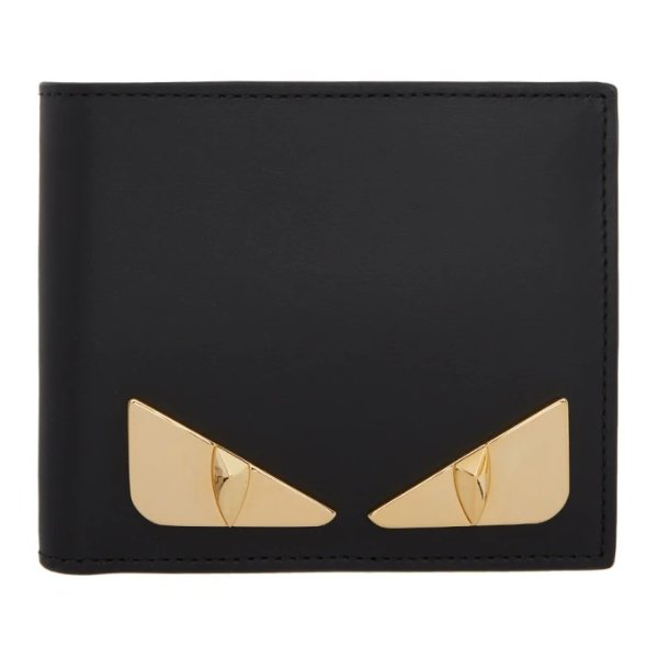 Black & Gold Bag Bugs Wallet