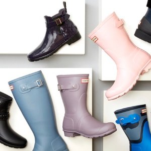 Hunter 防水鞋靴闪购热卖，超多配色型号可选