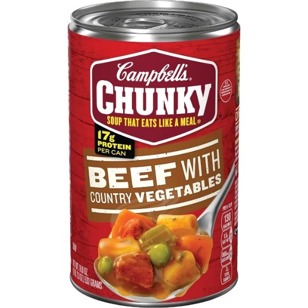 Beef with Country Vegetables Soup 18.8 oz