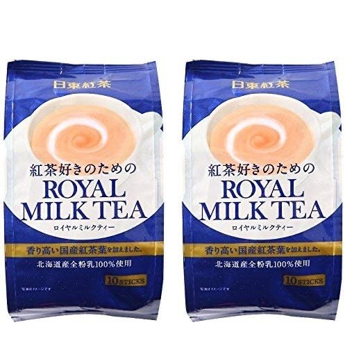 日东红茶牌皇家奶茶两包  每包10条装