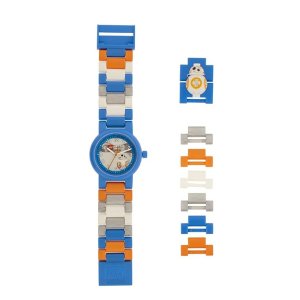 史低价：LEGO 儿童趣味手表，表带可创意搭配，多款可选